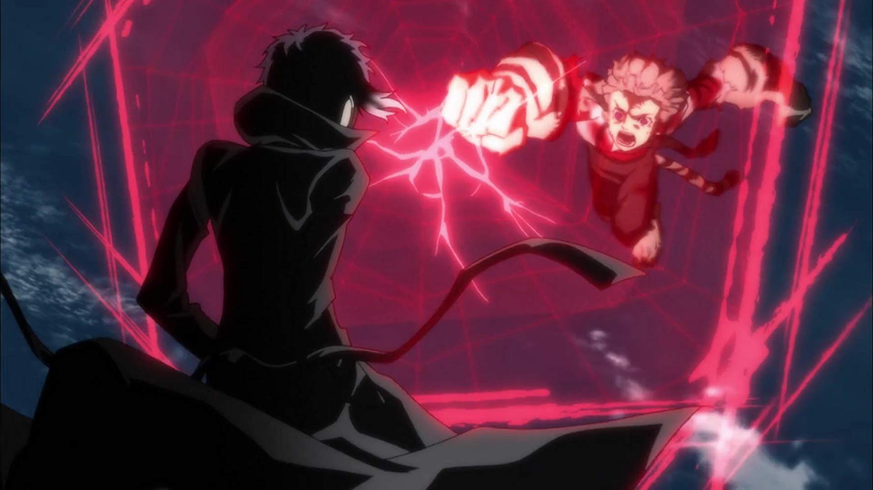 Atsushi lutando contra Akutagawa. Bungou Stray Dogs, Maratona de Sofá.