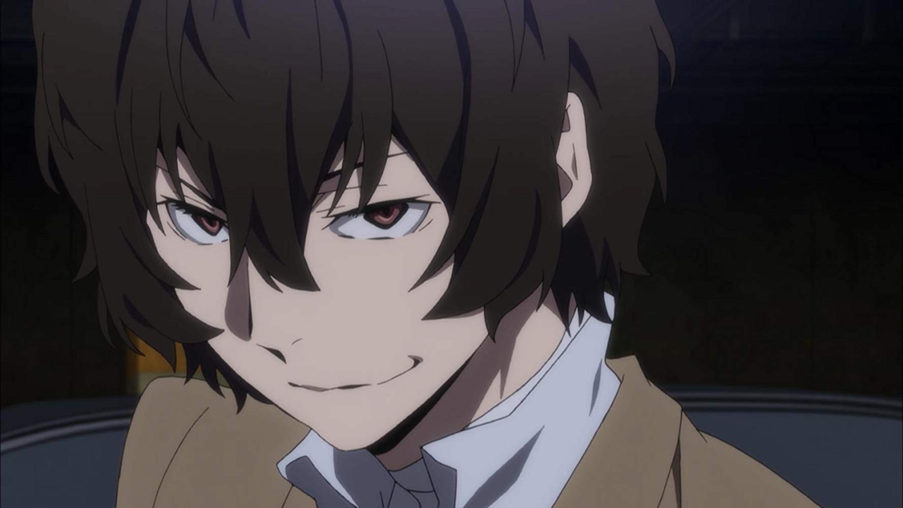 Osamu Dazai o sempai depressivo.
Bungou Stray Dogs, Maratona de Sofá.