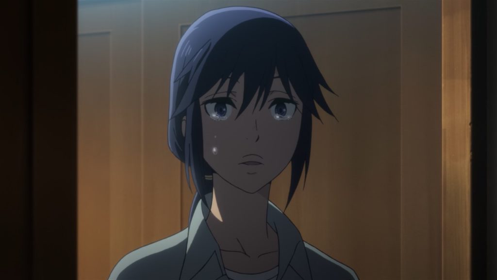 Sachiko Fujinima, mãe de Satoru, chora. Erased. Maratona de Sofá.