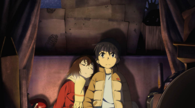 Satoru toma conta do sono de Kayo no ônibus. Erased. Maratona de Sofá.