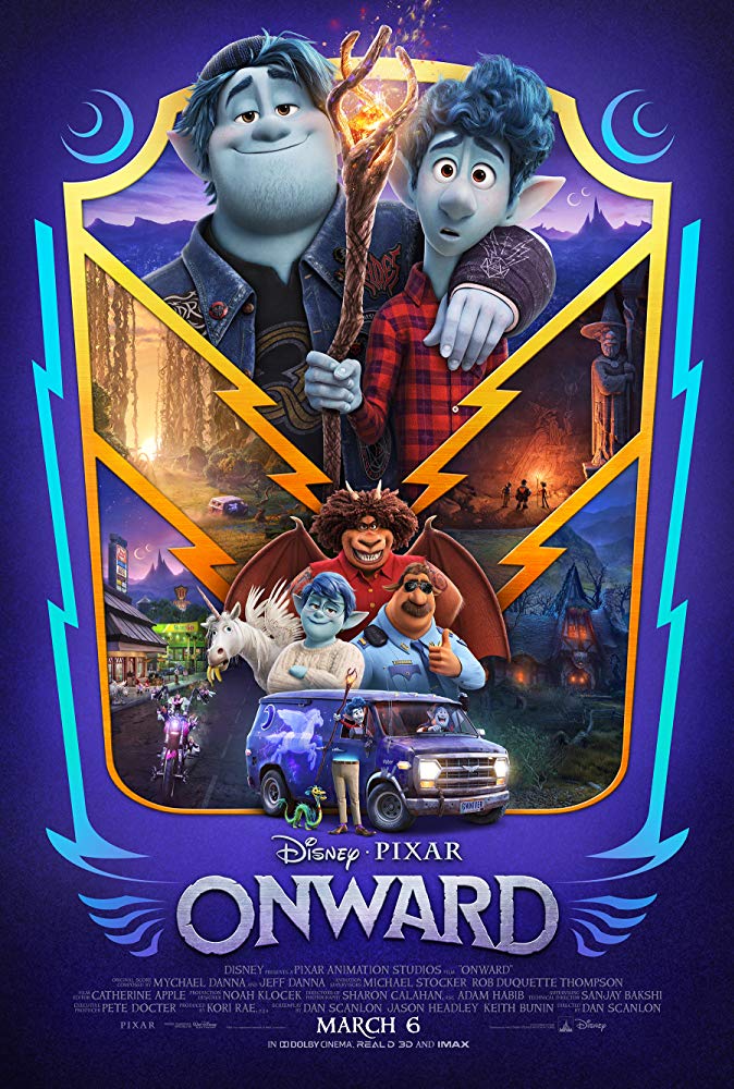 Poster oficial. Tem um formato de escudo retangular, com as bordas inferiores concavas, e as superiores convexas, todas arredondadas. no meio, dois raios 
 largos se juntam em formato de V, dividindo o escudo na parte superior, inferior, e no conteúdo do proprio raio. Na parte de cima, estão Barley e Ian, o primeiro confiante, com o braço cruzado sobre os ombros do segundo, que está com olhar assustado, segurando um cajado.
Entre os raios, na esquerda, um cenário de floresta, com uma caminhonete cruzando a paisagem; na direita, três personagens dentro de uma caverna, próximos a uma estátua de pedra no formato de um mago (com capa, cajado, e chapéu de abas largas).
Por fim embaixo, no centro, estão: a manticora, um unicórno, Laurel, Colt, Ian e Barley dentro da caminhonete, um par de pernas, e um dragão de estimação. na esquerda, fadas pilotando motos numa cidade, e na direita, uma taverna abandonada.