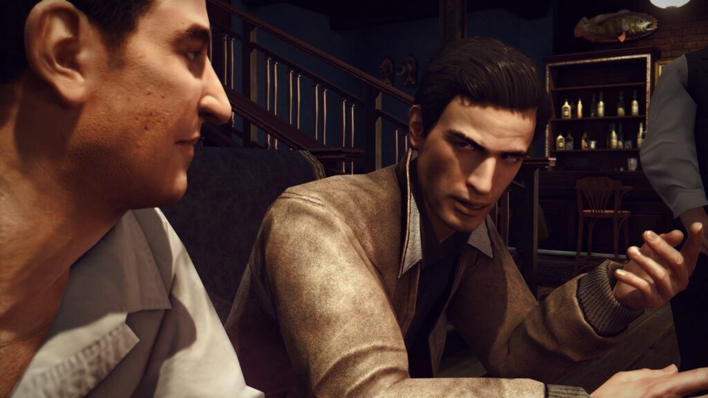 Vito e Joe conversam em um bar