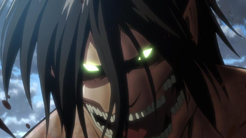 Eren em forma de titã. Shingeki no Kyojin, Maratona de Sofá