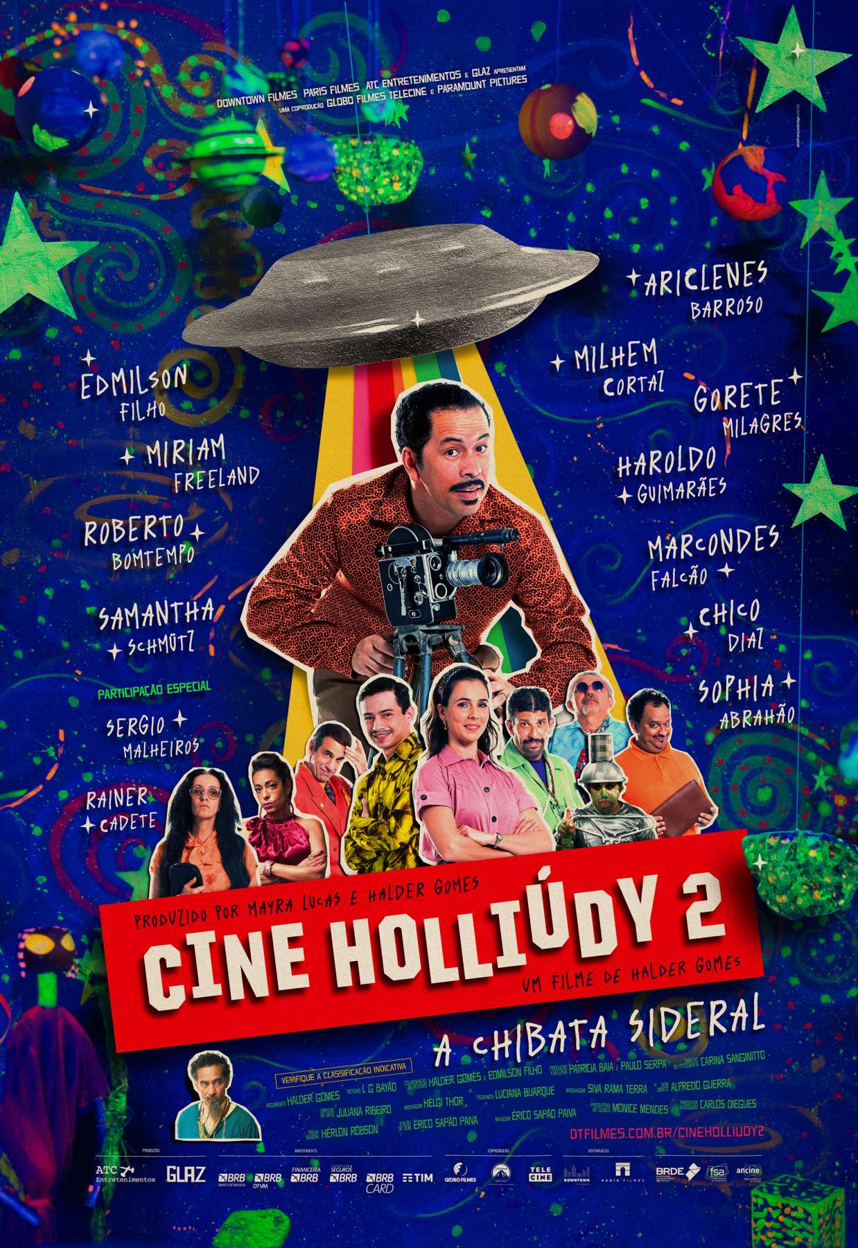 Cine Holliúdy 2 – A Chibata Sideral ganha cartaz e trailer