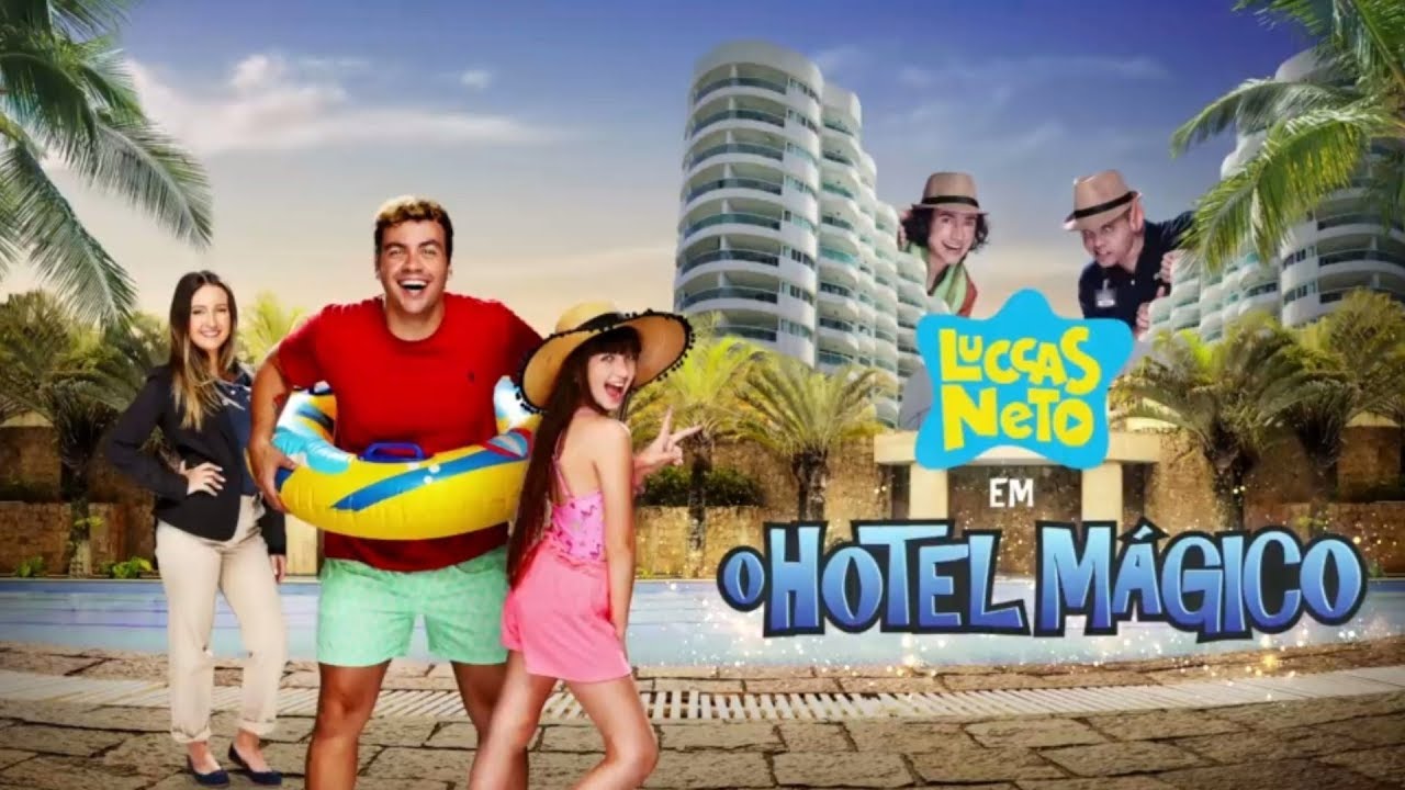 Luccas Neto em O Hotel Mágico – até aqui, bicho