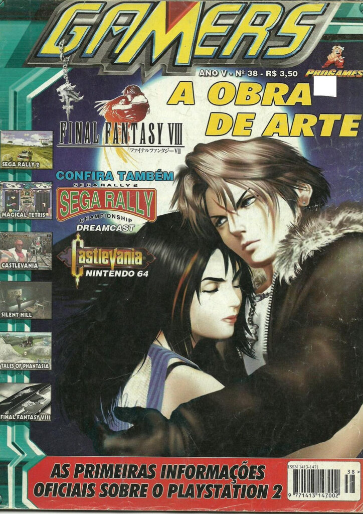 Capa da revista "Gamers" Ano V - Número 38