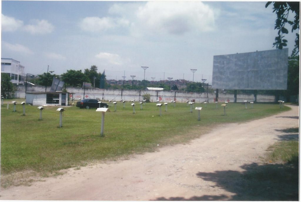 Local de antigo cinema drive-in na Ilha do Governador