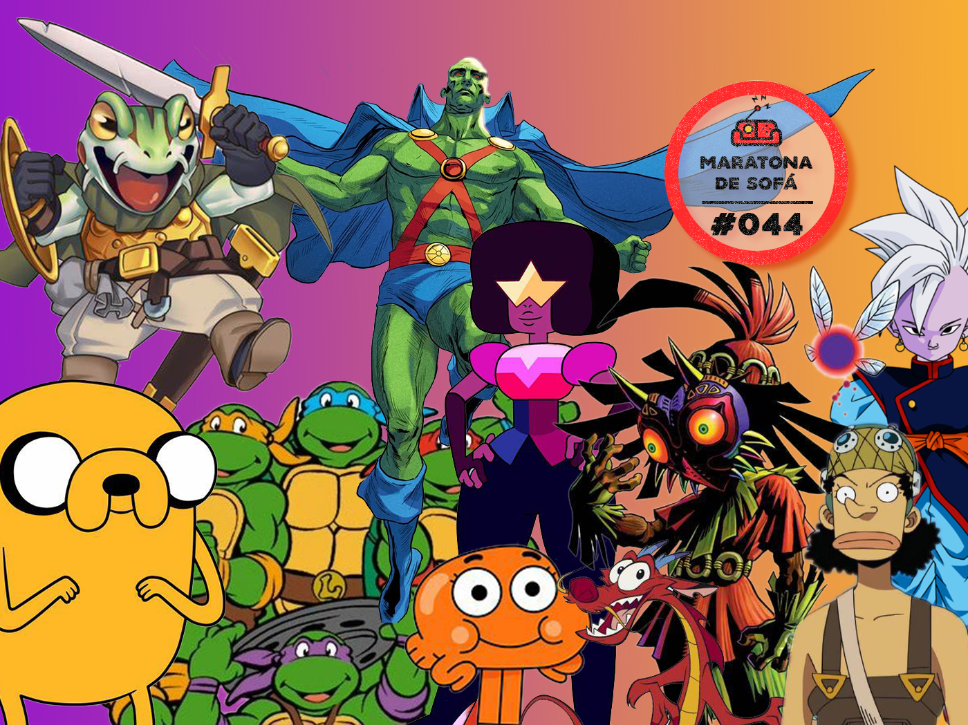 Podcast 044 – Personagens que são pretos no nosso coração