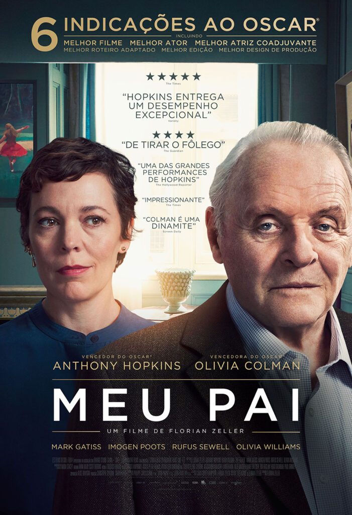Poster oficial. Em frente à esquerda, o busto de Anthony. Atrás, na direita, o busto de Anne